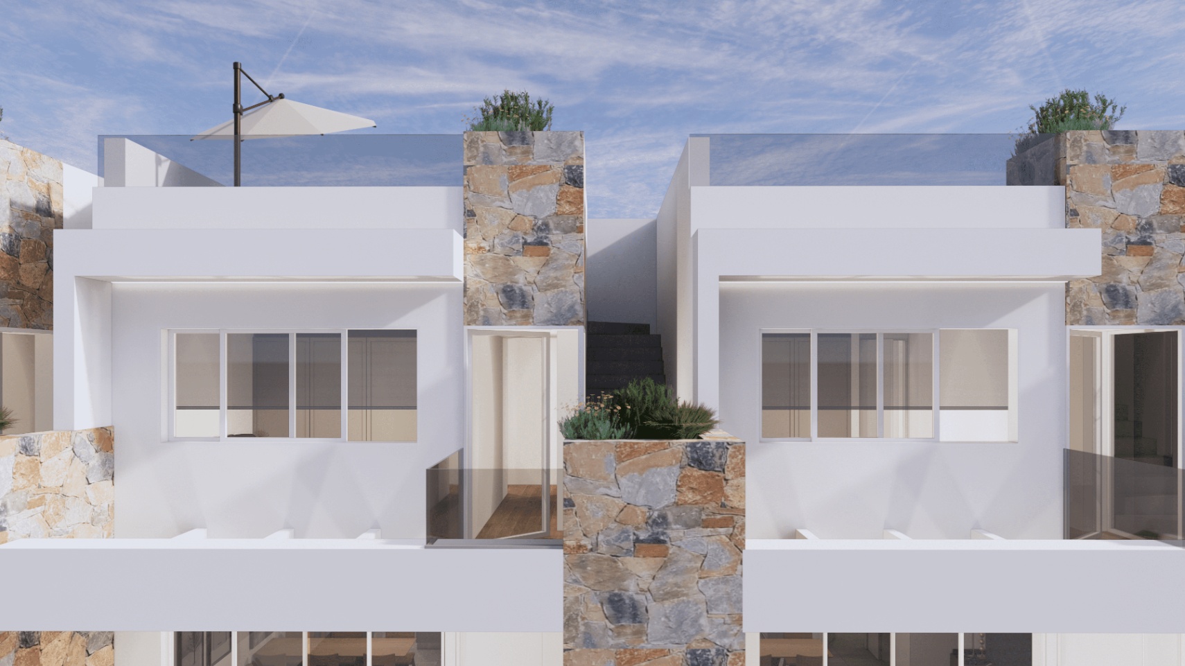 3 slaapkamer geschakelde villa in Villamartin (Orihuela Costa)