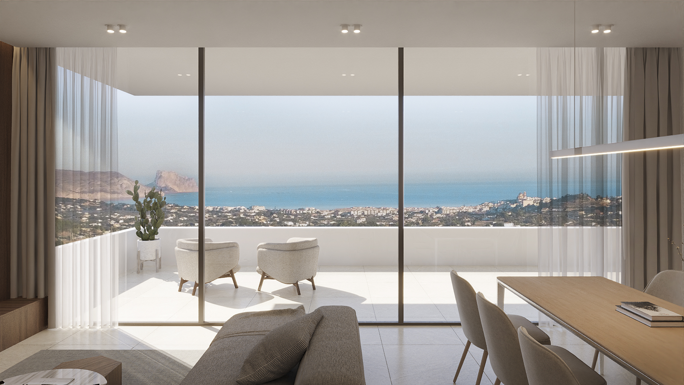Luxury flat with sea view in Altea